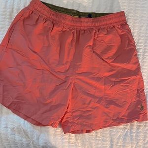 Polo Ralph Lauren swim trunks in salmon fully lined, size M